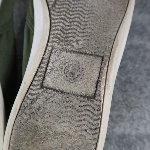 Mossimo Shoes Womens 8 Slip On Sneaker Flats Casual Canvas Green Comfort Active - Picture 11 of 13